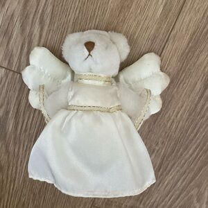 5” Miniature Ganz Celeste White Angel Bear